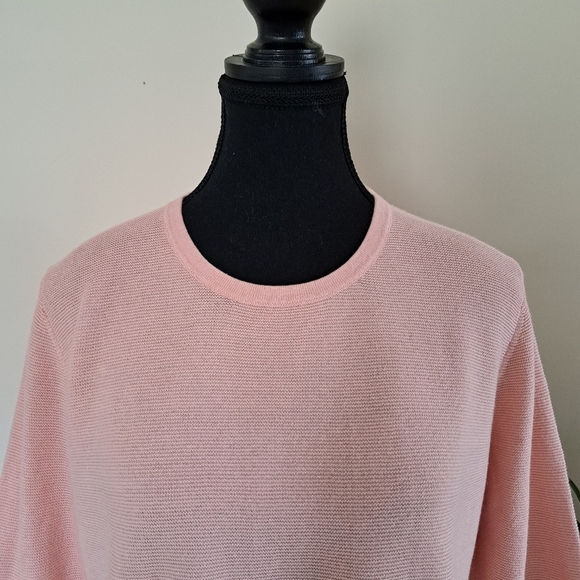 ❤️NWT Kersh Peach Long Sleeve Sweater Women's Small Knit Tunic Length Pink - Picture 10 of 15